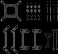 DeepCool LS520S Zero Dark CPU Vízhűtés