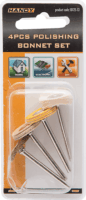 Handy 10125-13 Polírozó készlet (4db / csomag)