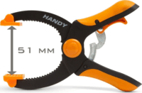 Handy 10272A Szorító csipesz készlet - 170x57mm (2db / csomag)