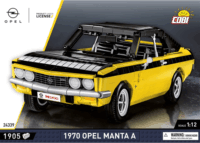 Cobi Opel Manta A 1970 autó 1905 darabos építő készlet