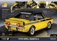Cobi Opel Manta A 1970 autó 1905 darabos építő készlet