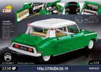 Cobi Citroen DS 19 1956 autó 2233 darabos építőjáték készlet