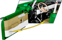 Cobi Citroen DS 19 1956 autó 2233 darabos építőjáték készlet