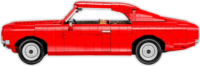 COBI Opel Rekord C Coupe autó 2195 darabos Építőjáték