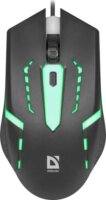 Defender MB-600L Flash Vezetékes Gaming Egér - Fekete