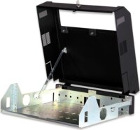 Digitus DN-19 04U-PB-B 19" Fali rack szekrény 3U 475x525mm - Fekete