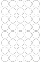 Herma 19 mm átmérőjű Lezáró cimke átlátszó (640 cimke / csomag)