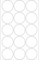 Herma 32 mm átmérőjű Lezáró cimke átlátszó (240 cimke / csomag)