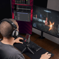 Rode XCM-50 Vezetékes Fejhallgató + Mikrofon készlet - Fekete