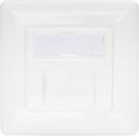 Digitus DN-9007-1 CAT6a 2x RJ45 Fali csatlakozóajzat