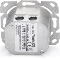 Digitus DN-9007-1 CAT6a 2x RJ45 Fali csatlakozóajzat