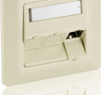 Equip 760304 45° 3x Keystone modul fali aljzat - Gyöngyfehér