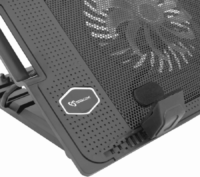 Sbox CP-12 Notebook hűtő - Fekete