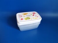Műanyag eldobható tároló doboz szett (3 darabos)