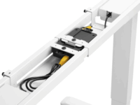 Equip 650804 ERGO Elektromos ülő-álló asztalkeret - Fehér