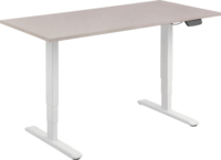Equip 650804 ERGO Elektromos ülő-álló asztalkeret - Fehér