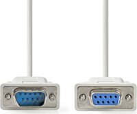 Nedis CCGL52010IV20 D-SUB 9 pin - D-SUB 9 Kábel 2m - Fehér