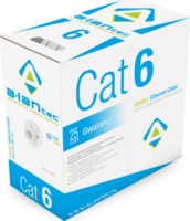 A-LANtec U/UTP CAT6 Installációs kábel 305m - Szürke