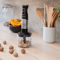 MPM MBL-34M Botmixer - Fekete/Inox