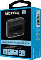 Sandberg 450-13 Bluetooth 5.3 Audio Adó 2db fejhallgatóhoz