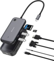 Verbatim Share My Screen 1080p USB-C vezeték nélküli kijelzőadapter WDA-01 hubbal