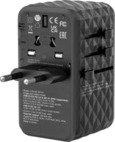 Verbatim UTA-06 GaN III 2x USB-A / 2x USB-C Hálózati töltő - Fekete (100W)