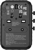 Verbatim UTA-05 GaN III 2x USB-A / 2cx USB-C Hálózati töltő - Fekete (65W)