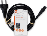 Nedis CEGL10130BK20 Hálózati tápkábel 2m - Fekete