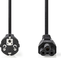 Nedis CEGL10130BK20 Hálózati tápkábel 2m - Fekete