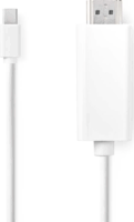 Nedis CCGL37600WT20 Mini DisplayPort 1.2 - HDMI Kábel 2m - Fehér