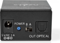 Nedis ASWI2512BK Optikai Audio Switch