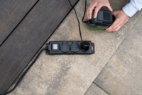 Brennenstuhl 1159950013 250V Kültéri elosztó 3 aljzatos 2m - Fekete