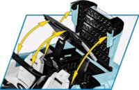 Cobi Maserati MC20 Cielo autó 2312 darabos építő készlet