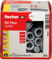 Fischer 568012 SX Plus 12x60 Tipli (25db / csomag)
