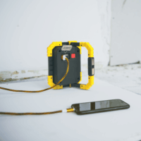 Phenom 18646B Akkus LED Munkalámpa - Sárga