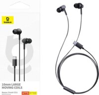 Baseus Encok CZ11 Vezetékes Headset - Fekete