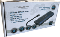 LC-Power LC-HUB-C-MULTI-7-M2 100W Univerzális dokkoló
