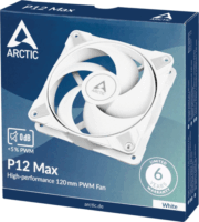 Arctic P12 Max 120mm PWM Rendszerhűtő - Fehér