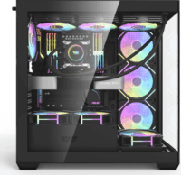 darkFlash DS900 Aquarium Számítógépház - Fekete