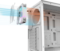 darkFlash DS900 Air Számítógépház - Fehér