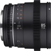 Samyang Cine MF 85mm T1.5 VDSLR MK2 objektív (Canon EF)