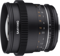 Samyang Cine MF 85mm T1.5 VDSLR MK2 objektív (Canon EF)