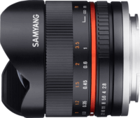 Samyang MF 8mm f/2.8 UMC Fish-eye II objektív (Fuji X)