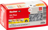 Fischer 568004 SX Plus 4x20 Tipli (200db / csomag)