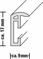 Hama 66492 Madrid 21x31 Képkeret - Arany