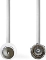 Nedis CSGL41800WT15 Type-F antenna kábel 1.5m - Szürke