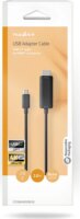 Nedis CCGB64655BK20 USB-C 3.2 Gen 1 apa - HDMI apa Adapter kábel 2m - Fekete