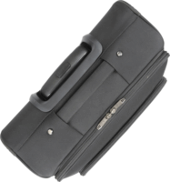 Rivacase 8481 Puhafedeles négykerekű bőrönd - Fekete