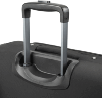 Rivacase 8481 Puhafedeles négykerekű bőrönd - Fekete