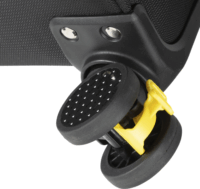 Rivacase 8481 Puhafedeles négykerekű bőrönd - Fekete